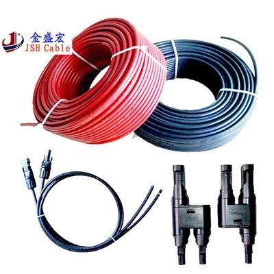 4mm 6mm Dc Solar Pv snúru Sólarstrengur